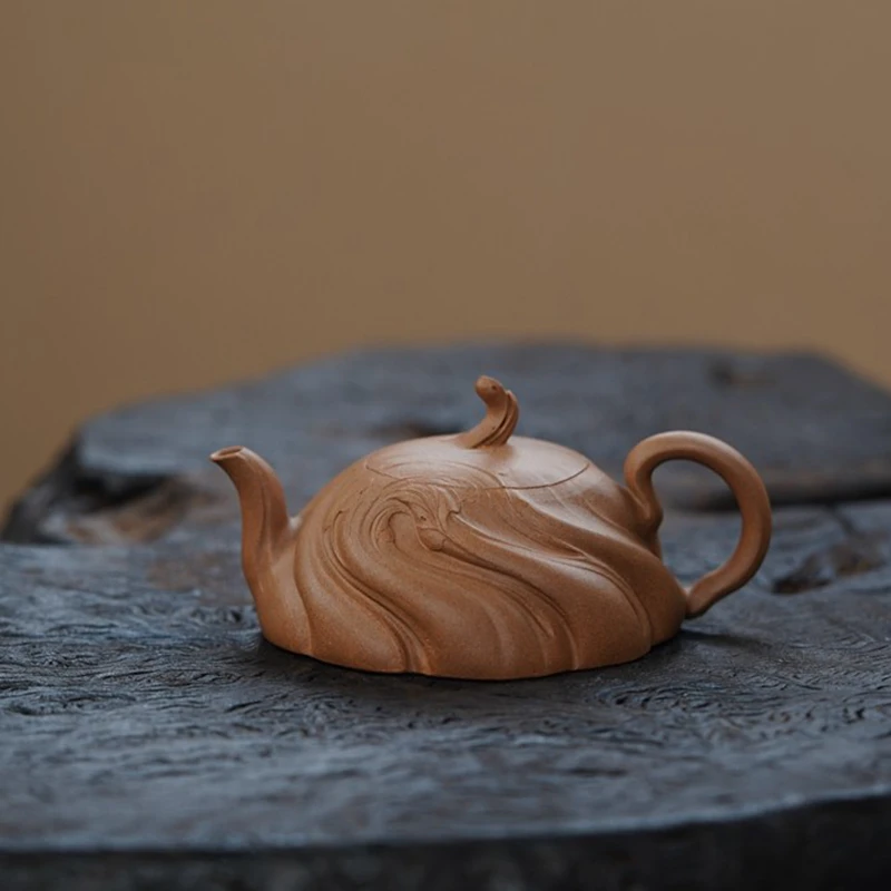 Zen Yuantang Yixing Handmade Original Purple Clay Pot Raw Ore Beige Clay Bionic Device 130cc
Zen Yuantang Yixing Handmade Original Purple Clay Pot Raw Ore Beige Clay Bionic Device 130cc