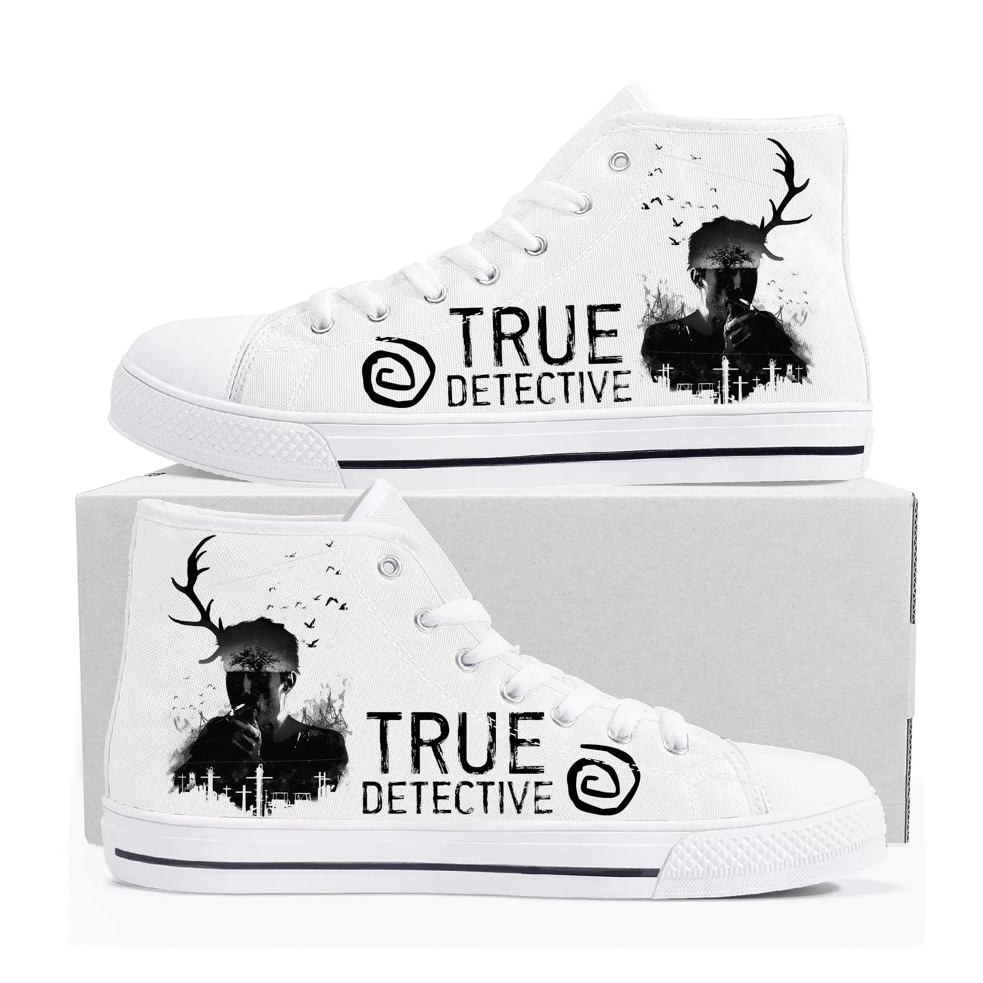 True Detective High Top Sneakers Mens Womens Teenager Canvas High Quality Sneaker Casual Custom Made Shoes Customize DIY Shoe
True Detective High Top Sneakers Mens Womens Teenager Canvas High Quality Sneaker Casual Custom Made Shoes Customize DIY Shoe