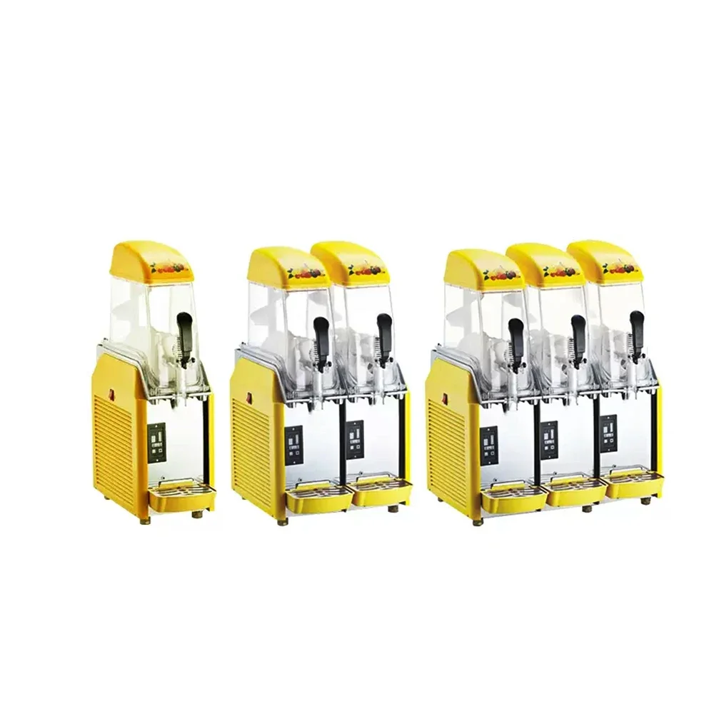 Commercial electric 3 Tanks slushy maker big Juice Beverage Dispenser Machine Refrigerated juice Making Machine
Commercial electric 3 Tanks slushy maker big Juice Beverage Dispenser Machine Refrigerated juice Making Machine