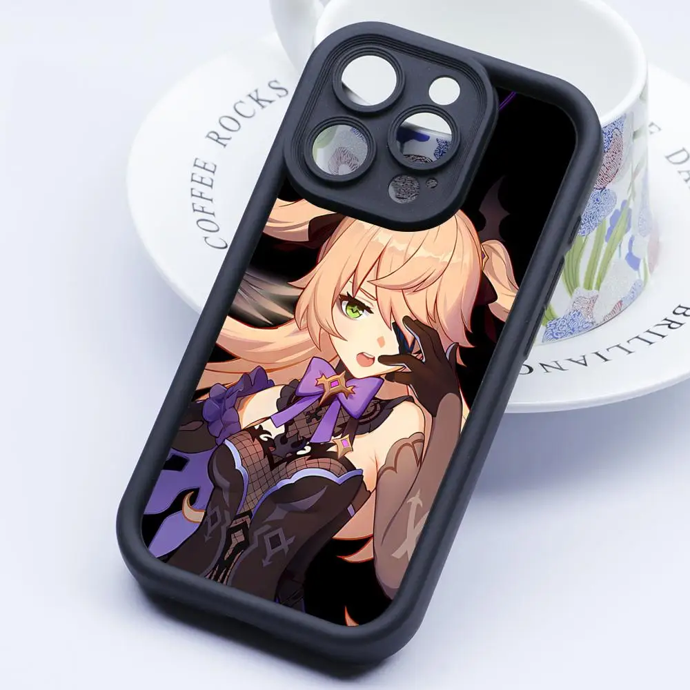 Game GI Fischl Phone Case for iPhone 17 16 15 14 13 12 11 Air Pro Max Plus Black Soft TPU Shockproof Cover
Game GI Fischl Phone Case for iPhone 17 16 15 14 13 12 11 Air Pro Max Plus Black Soft TPU Shockproof Cover