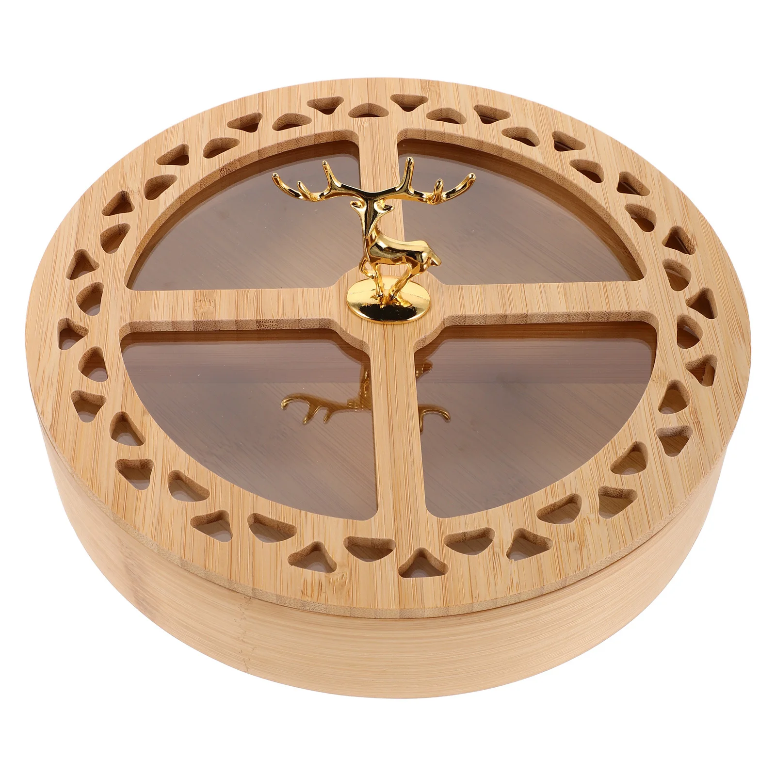 Four Compartment Snack Container Nut Storage Box Dry Fruit Tray with Lid Sealed Organizer Serving Dish Dried Fruit Storage Box 
Four Compartment Snack Container Nut Storage Box Dry Fruit Tray with Lid Sealed Organizer Serving Dish Dried Fruit Storage Box