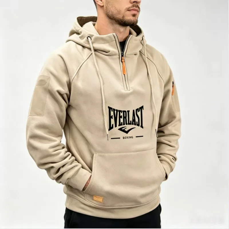 2026 New Arrival Men Quarter Zip Multi Pocket Tactical Hoodie Autumn Winter Fitness Jogging Daily Casual Sweat Top
2026 New Arrival Men Quarter Zip Multi Pocket Tactical Hoodie Autumn Winter Fitness Jogging Daily Casual Sweat Top