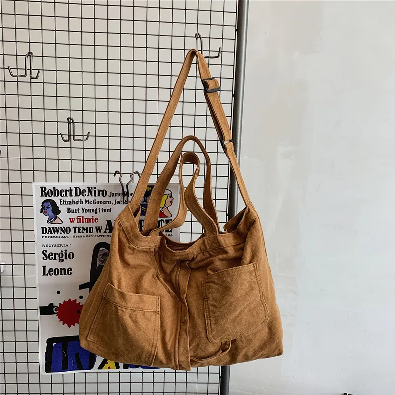 Large Capacity Canvas Tote Bag Washable Casual Artistic Shoulder Bag for Students Class Crossbody Bag Simple Modern Neutral S...
Large Capacity Canvas Tote Bag Washable Casual Artistic Shoulder Bag for Students Class Crossbody Bag Simple Modern Neutral S...