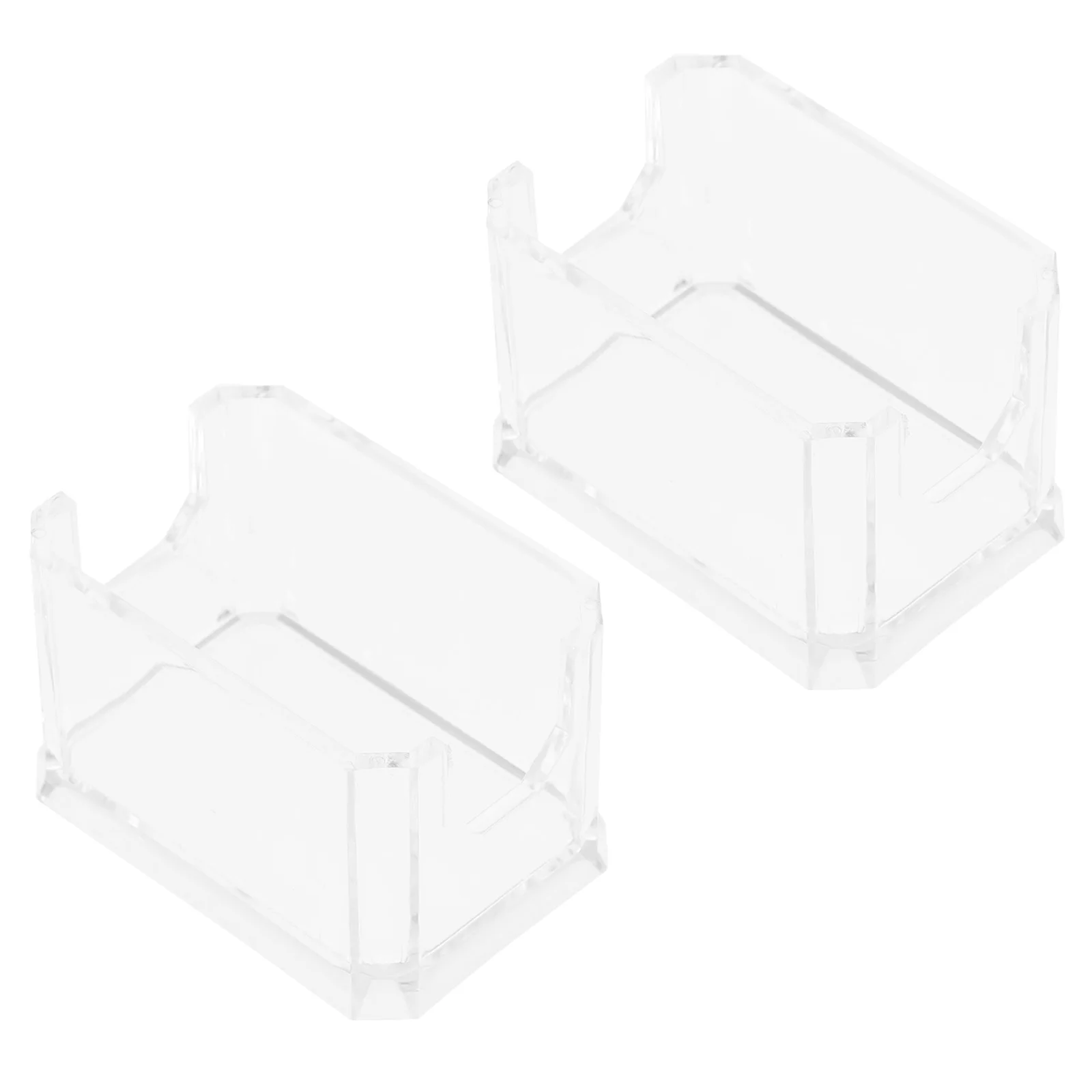2 Pcs Sugar Box Tea Bag Organizer Containers for Food Sundries Acrylic Holder Cupboard
2 Pcs Sugar Box Tea Bag Organizer Containers for Food Sundries Acrylic Holder Cupboard