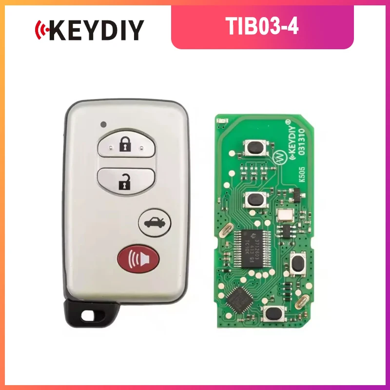 KEYDIY KD TIB03-4(Silver Gray) 8A 4D Chip smart key work with KD-X4
KEYDIY KD TIB03-4(Silver Gray) 8A 4D Chip smart key work with KD-X4