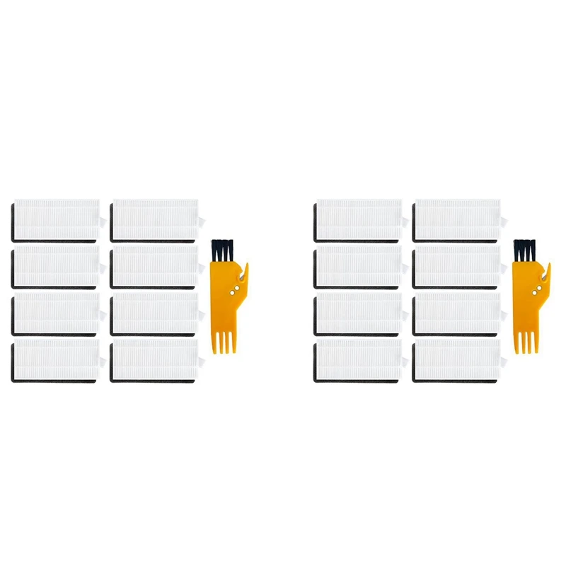BETTER 2X сменные комплекты фильтров Hepa для Neatsvor X500 X600 Tesvor X500 X500 Pro, запасные аксессуары для робота-пылесоса
BETTER 2X сменные комплекты фильтров Hepa для Neatsvor X500 X600 Tesvor X500 X500 Pro, запасные аксессуары для робота-пылесоса