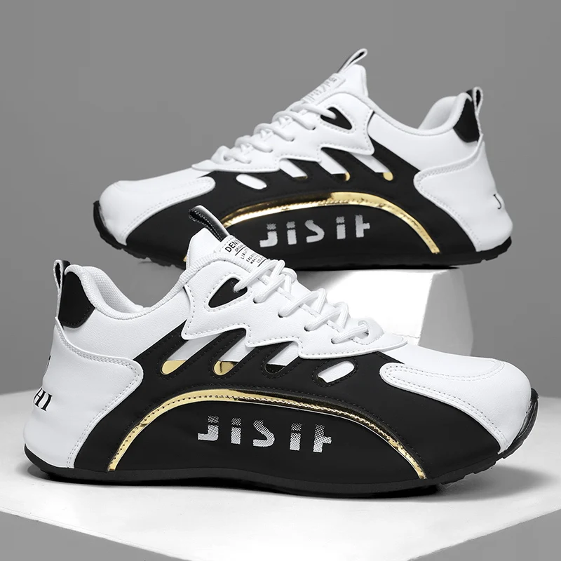 COZOK Men New Fashion Casual Sneakers for Light Soft Breathable Vulcanize Running Shoes High Quality Soft Leather Sneakers
COZOK Men New Fashion Casual Sneakers for Light Soft Breathable Vulcanize Running Shoes High Quality Soft Leather Sneakers