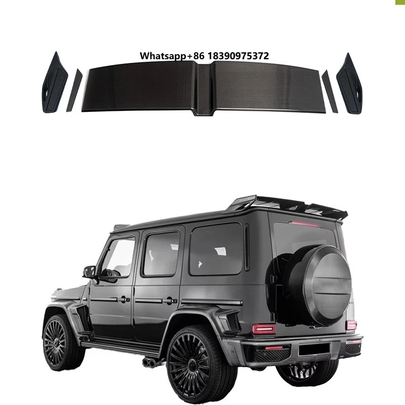 2025 New g Class W465 B800 Carbon Fiber Parts Rear Wing G400 G500 G550 G63 W465 Spoiler Black Carbon
2025 New g Class W465 B800 Carbon Fiber Parts Rear Wing G400 G500 G550 G63 W465 Spoiler Black Carbon