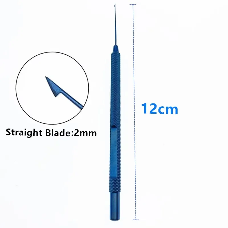 Goniotomy Knife Straight Blade Titanium Ophthalmic Hook Surgical Instruments
Goniotomy Knife Straight Blade Titanium Ophthalmic Hook Surgical Instruments