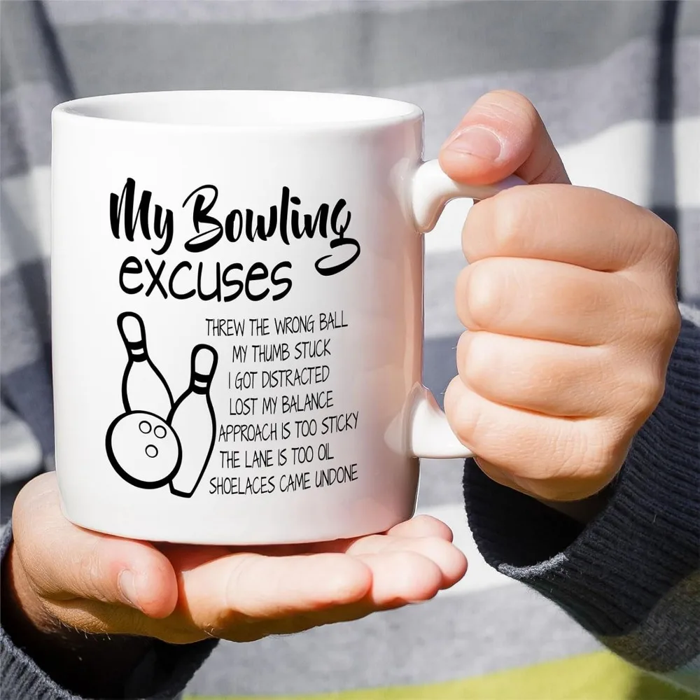 Керамическая кружка «My Bowling Excuses Design», идеальный подарок для любителей боулинга и любителей кофе, уникальная коллекция
Керамическая кружка «My Bowling Excuses Design», идеальный подарок для любителей боулинга и любителей кофе, уникальная коллекция
