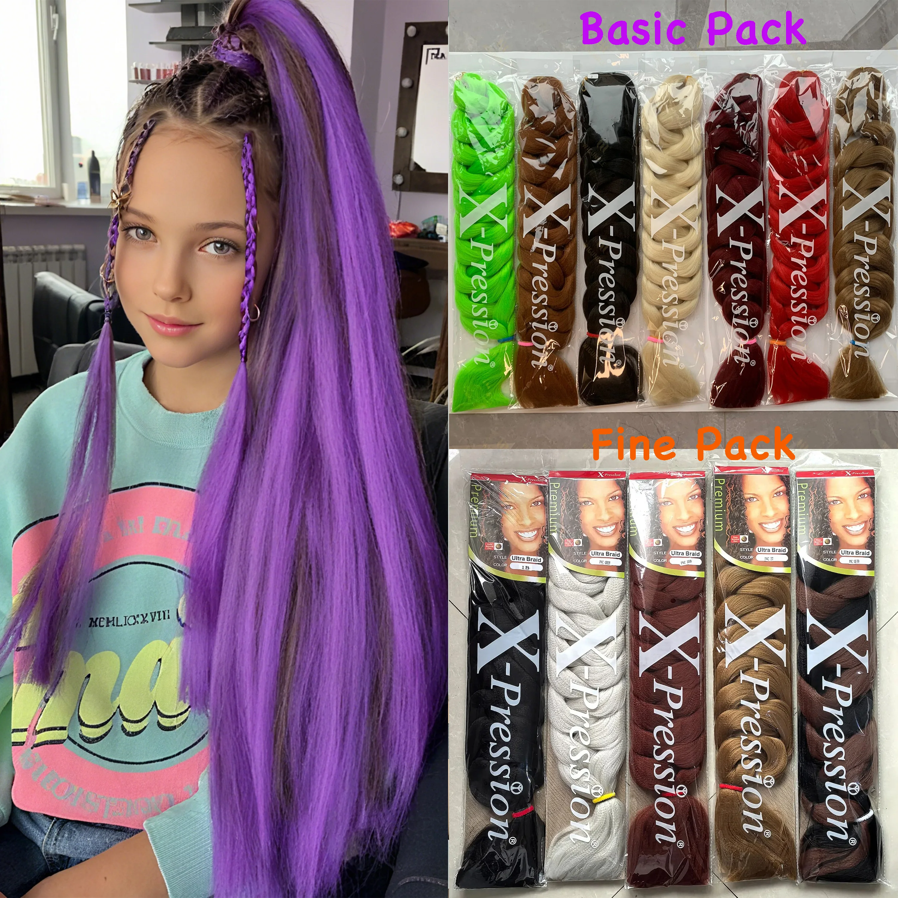 Jumbo BraIding Наращивание волос 82 дюйма Синтетическая вязанная крючком коса Наращивание волос для Box Twist Braids Предварительно растянутые плетение волос
Jumbo BraIding Наращивание волос 82 дюйма Синтетическая вязанная крючком коса Наращивание волос для Box Twist Braids Предварительно растянутые плетение волос