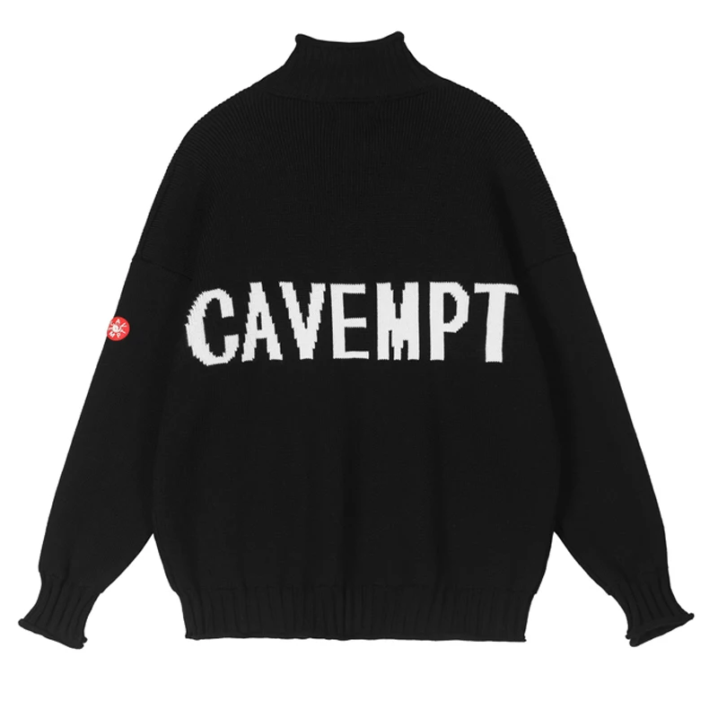 High Street Trend CAV EMPT Knitted Jacket Pattern Logo Splicing Classic Black Casual Men's Women's Cav Empt Cardigan Sweater
High Street Trend CAV EMPT Knitted Jacket Pattern Logo Splicing Classic Black Casual Men's Women's Cav Empt Cardigan Sweater
