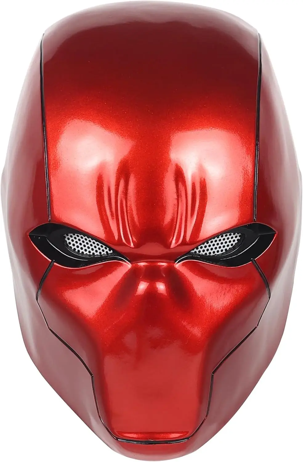 Metallic Red Hood Helmet Mask Deluxe Cosplay Prop for Fans Collector's Edition
Metallic Red Hood Helmet Mask Deluxe Cosplay Prop for Fans Collector's Edition