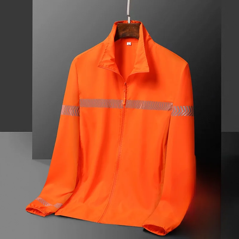 Men's Summer Reflective UV Protection Long Sve Comfortable Breathable Skin Clothes Faionable Outerwear Cool Sle Zipped
Men's Summer Reflective UV Protection Long Sve Comfortable Breathable Skin Clothes Faionable Outerwear Cool Sle Zipped