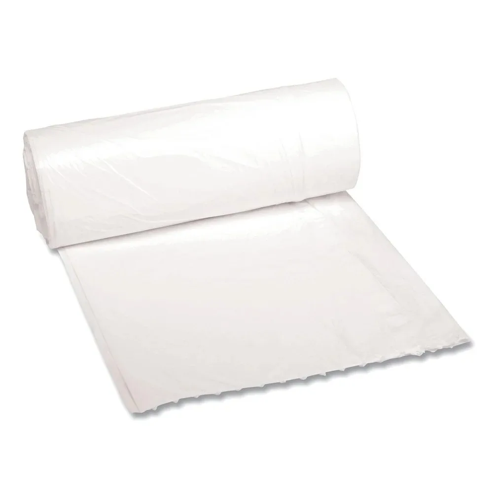 H4823LWKR01 24 in. x 23 in. 10 gal. 0.4 mil. Low-Density Waste Can Liners - White (25 Bags/Roll, 20 Rolls/Carton)
H4823LWKR01 24 in. x 23 in. 10 gal. 0.4 mil. Low-Density Waste Can Liners - White (25 Bags/Roll, 20 Rolls/Carton)