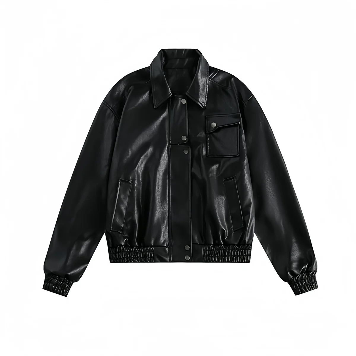 Motorcycle Cool Coat Jacket Men Lapel Leather Jackets Mens Fashion Clothing PU Leather Coat Men Outdoor Sport Leather Jacket
Motorcycle Cool Coat Jacket Men Lapel Leather Jackets Mens Fashion Clothing PU Leather Coat Men Outdoor Sport Leather Jacket