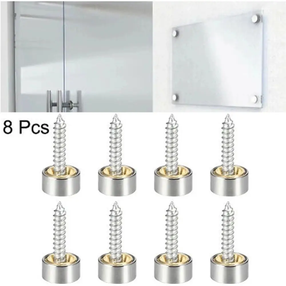 Home Improvement Stainless Steel Mirror Nails Screw Cap Silver 16/22/25mm Mirror Screws Fasteners Mirror Decorative Wardrobes
Home Improvement Stainless Steel Mirror Nails Screw Cap Silver 16/22/25mm Mirror Screws Fasteners Mirror Decorative Wardrobes