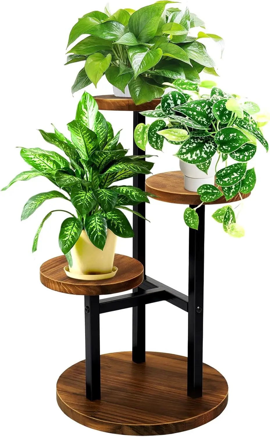 3 Tier Metal Wood Plant Stand Indoor Corner Shelf for Living Room Bedroom Brown
3 Tier Metal Wood Plant Stand Indoor Corner Shelf for Living Room Bedroom Brown