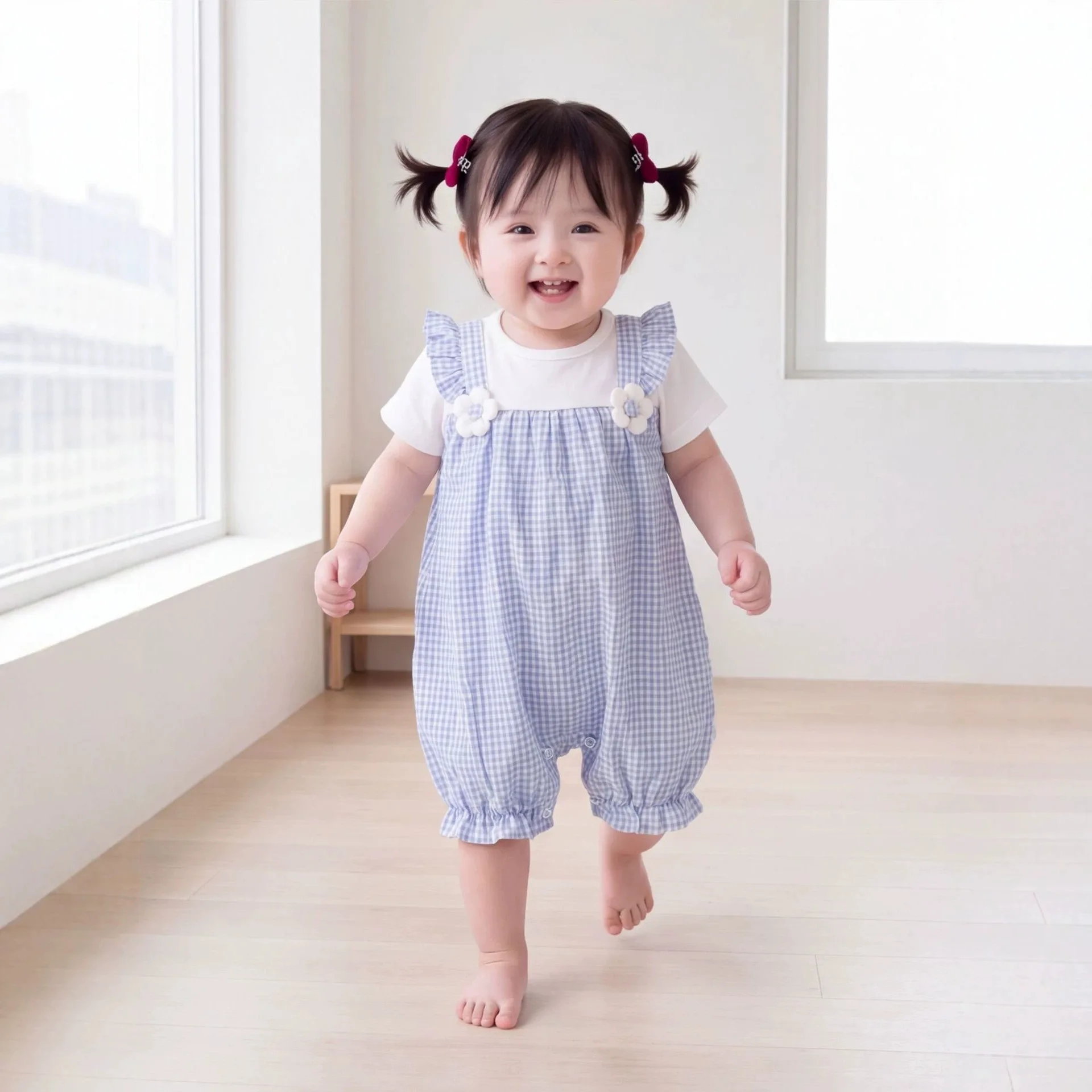 baby girl summer one piece bodysuit 2026 new korean ins fake two piece design cute short sleeve romper casual soft infant wear
baby girl summer one piece bodysuit 2026 new korean ins fake two piece design cute short sleeve romper casual soft infant wear