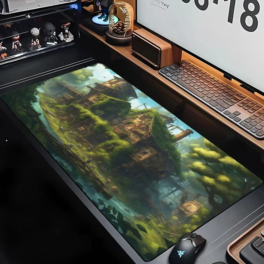 Magic Thatched Cottage Mouse pad gaming mats desk mat pc accessories keypad expansion pads rubber anti-slip edge-locking process
Magic Thatched Cottage Mouse pad gaming mats desk mat pc accessories keypad expansion pads rubber anti-slip edge-locking process