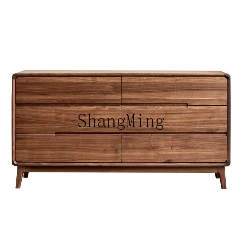 CL black walnut storage cabinet dining room living room side cabinet all solid wood bedroom multi-functional locker
CL black walnut storage cabinet dining room living room side cabinet all solid wood bedroom multi-functional locker