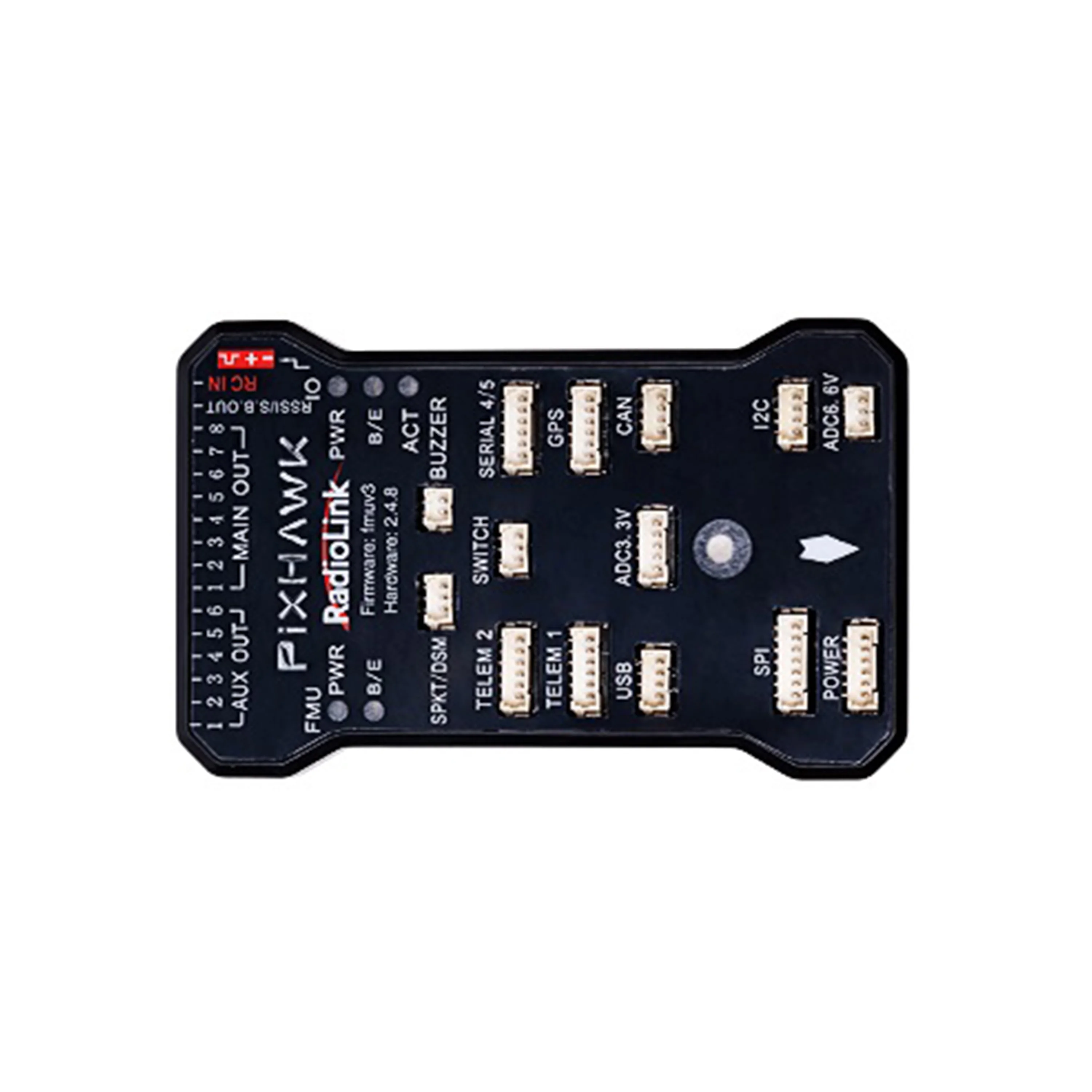 Контроллер полета RadioLink PIXHAWK CrossRace Pro Mini Pix PIX6 CrossFlight FC для самолета, дрона, мультиротора, автомобиля, лодки, фиксированного крыла
Контроллер полета RadioLink PIXHAWK CrossRace Pro Mini Pix PIX6 CrossFlight FC для самолета, дрона, мультиротора, автомобиля, лодки, фиксированного крыла