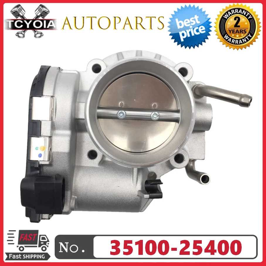 Throttle Body 35100-25400 35100-25200 For HYUNDAI SONATA SANTAFE TUCSON KIA SPORTAGE SORENTO OPTIMA RONDO 2.4L
Throttle Body 35100-25400 35100-25200 For HYUNDAI SONATA SANTAFE TUCSON KIA SPORTAGE SORENTO OPTIMA RONDO 2.4L