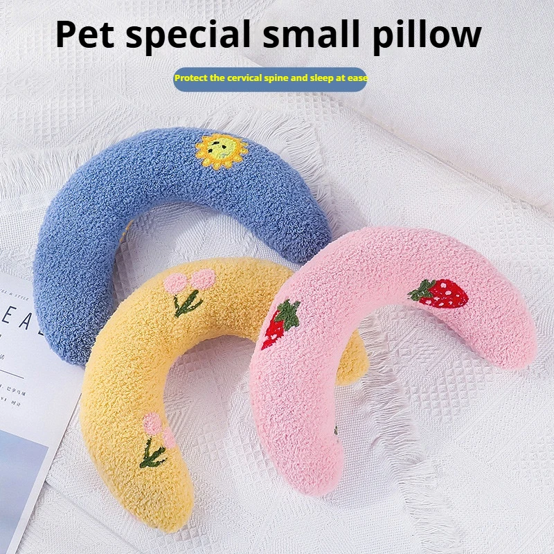 3 Pakcs Cat Pillows for Indoor Cat and Small Dog,Calming Dog Pillows,Half Donut Dog Cutated Calming Pillow,Cozy Cat Bed Pillows
3 Pakcs Cat Pillows for Indoor Cat and Small Dog,Calming Dog Pillows,Half Donut Dog Cutated Calming Pillow,Cozy Cat Bed Pillows