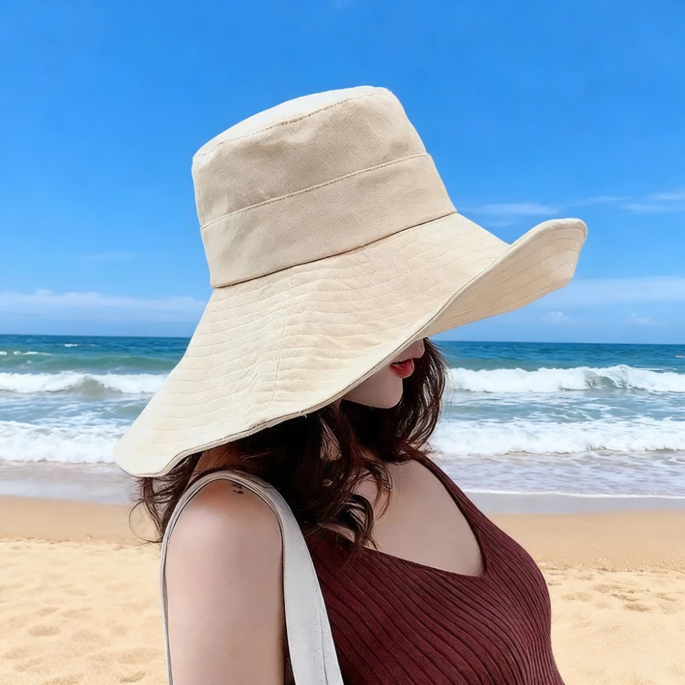 15CM oversized brim cover sun hat women's summer foldable sun hat multi-functional anti-ultraviolet sun hat bucket hat
15CM oversized brim cover sun hat women's summer foldable sun hat multi-functional anti-ultraviolet sun hat bucket hat