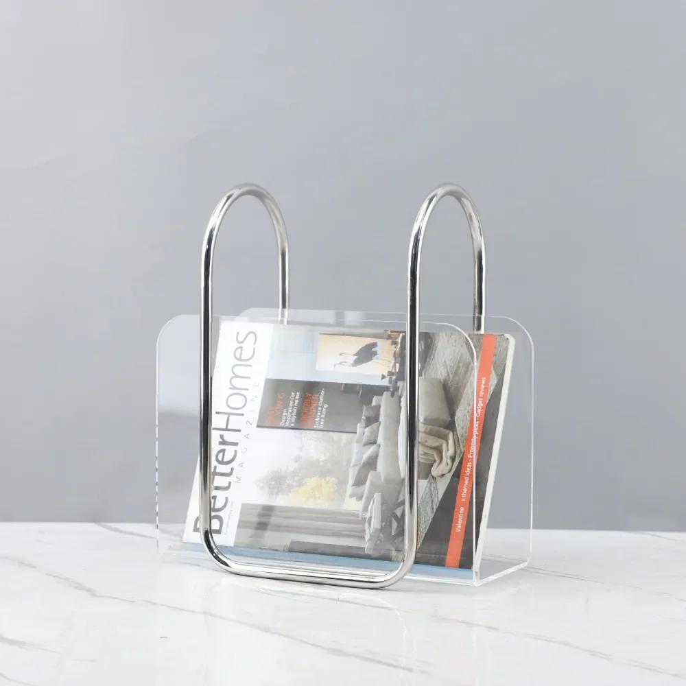 Modern Transparent Acrylic Bookcase Desk Storage Decorative Ornaments Home Study Bookcase Storage Rack Decorative Accessories
Modern Transparent Acrylic Bookcase Desk Storage Decorative Ornaments Home Study Bookcase Storage Rack Decorative Accessories