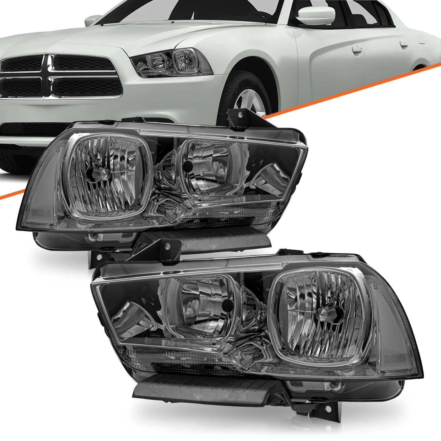 For 2011 2012 2013 2014 Dodge Charger Halogen Headlights R/T SE SRT8 Smoke
For 2011 2012 2013 2014 Dodge Charger Halogen Headlights R/T SE SRT8 Smoke