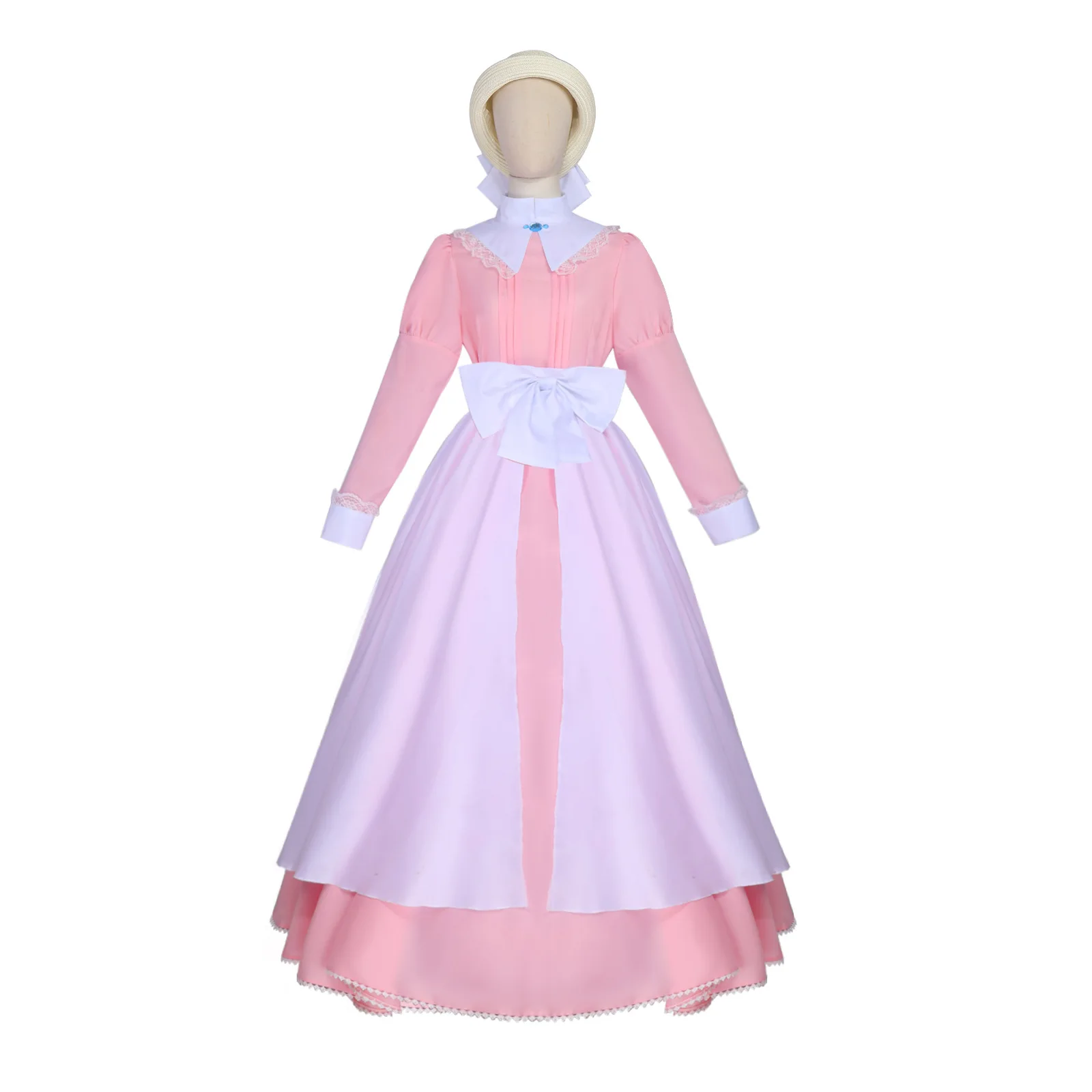 Anime Sakura Maid Cosplay Costume Pink Kimono Dress with Hat Kawaii Women Girls Waitress Maids Outfits Halloween Carnival Suit
Anime Sakura Maid Cosplay Costume Pink Kimono Dress with Hat Kawaii Women Girls Waitress Maids Outfits Halloween Carnival Suit