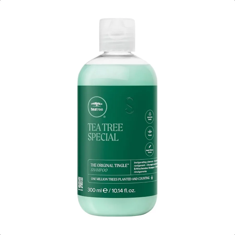Tea Tree Special Shampoo Deep Cleans Refreshes Scalp For All Hair Types Especially Oily Hair
Tea Tree Special Shampoo Deep Cleans Refreshes Scalp For All Hair Types Especially Oily Hair