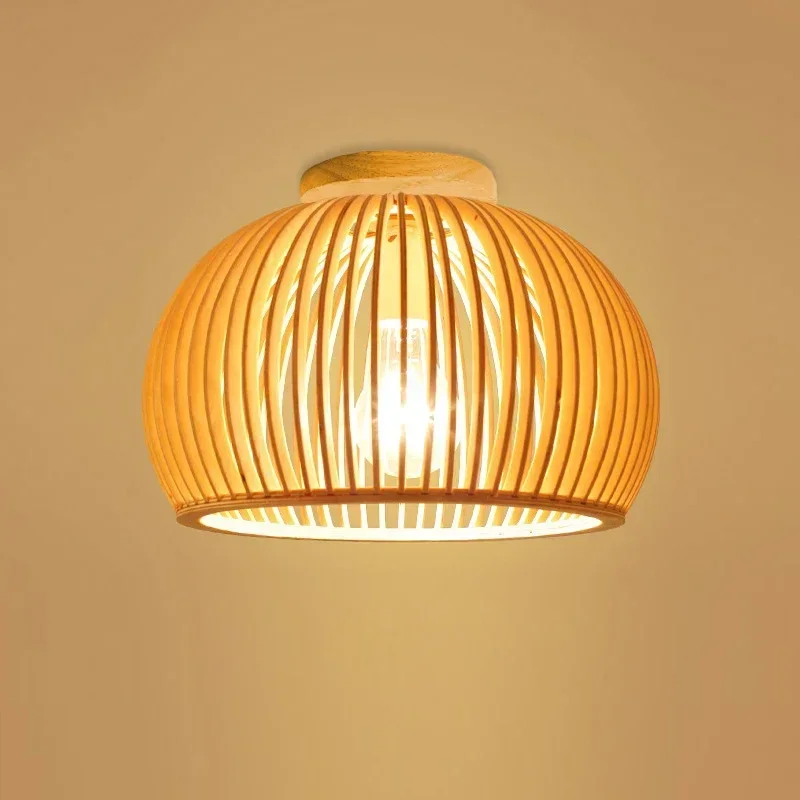 Modern Wood Birdcage E27 Ceiling Lights Nordic Home Deco Bamboo Weaving Wooden Lamp Cage lamp Fixtures
Modern Wood Birdcage E27 Ceiling Lights Nordic Home Deco Bamboo Weaving Wooden Lamp Cage lamp Fixtures