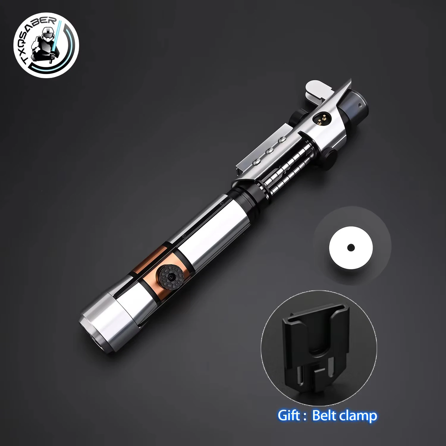 TXQSABER Metal Hilt Replica SDRGB NeoPixel Lightsaber No Blade for Adult Laser Sword Cosplay Toys Starkiller 1
TXQSABER Metal Hilt Replica SDRGB NeoPixel Lightsaber No Blade for Adult Laser Sword Cosplay Toys Starkiller 1