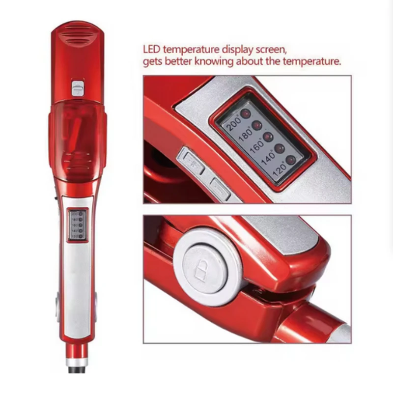 New Hot Profesional Strong Steam Hair Straightener Portable Salon Wide Hair Care 2 in 1 Flat Iron and Curling Iron
New Hot Profesional Strong Steam Hair Straightener Portable Salon Wide Hair Care 2 in 1 Flat Iron and Curling Iron