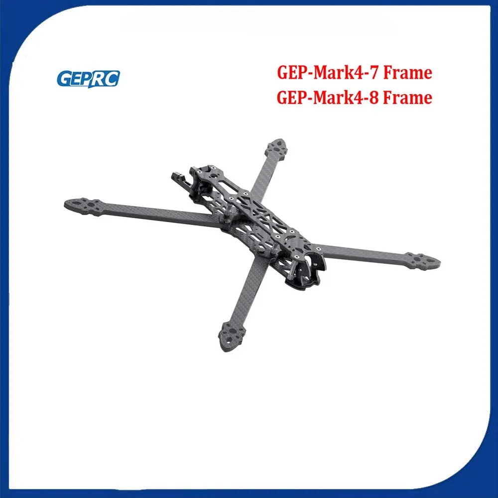 GEPRC Mark4 7inch/8inch Carbon Fiber Frame for FPV Racing Drone Quadcopter Freestyle Flight
GEPRC Mark4 7inch/8inch Carbon Fiber Frame for FPV Racing Drone Quadcopter Freestyle Flight