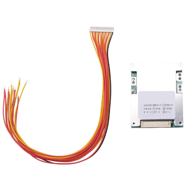 10X 13S 48V 60A Плата защиты аккумулятора Литий-ионный аккумулятор BMS PCB Плата эквалайзера
10X 13S 48V 60A Плата защиты аккумулятора Литий-ионный аккумулятор BMS PCB Плата эквалайзера
