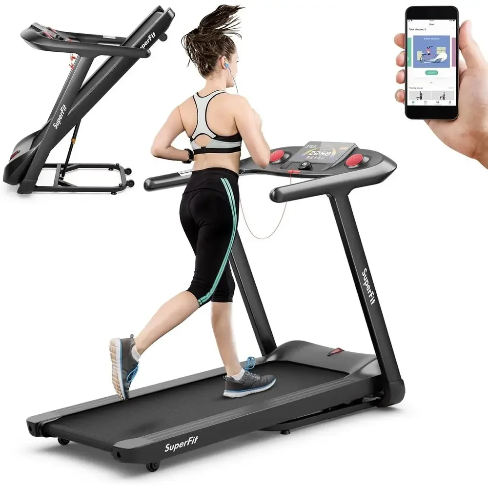 15% Auto Incline Electric Treadmill with Voice & App Control, 20 Programs, LED Touchscreen, Ideal for Home or Office
15% Auto Incline Electric Treadmill with Voice & App Control, 20 Programs, LED Touchscreen, Ideal for Home or Office
