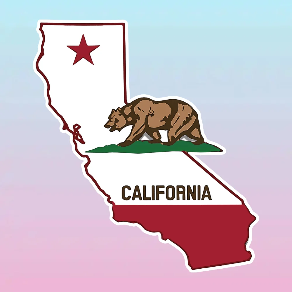 Flag Bear California Flag Shape Sticker for Laptops, Water Bottles, Cars, Trucks, Vans, Motorcycles, Vehicles, Windows, Walls
Flag Bear California Flag Shape Sticker for Laptops, Water Bottles, Cars, Trucks, Vans, Motorcycles, Vehicles, Windows, Walls