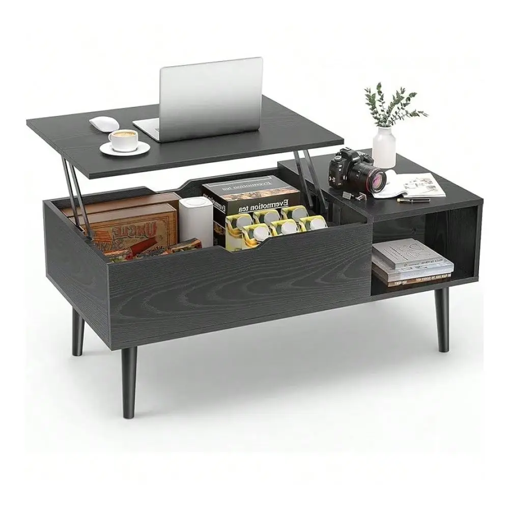 Coffee Table, Lift Top Coffee Tables For Living Room, Small Rising Wooden Dining Center Tables With Storage Shelf And Hidden Co
Coffee Table, Lift Top Coffee Tables For Living Room, Small Rising Wooden Dining Center Tables With Storage Shelf And Hidden Co