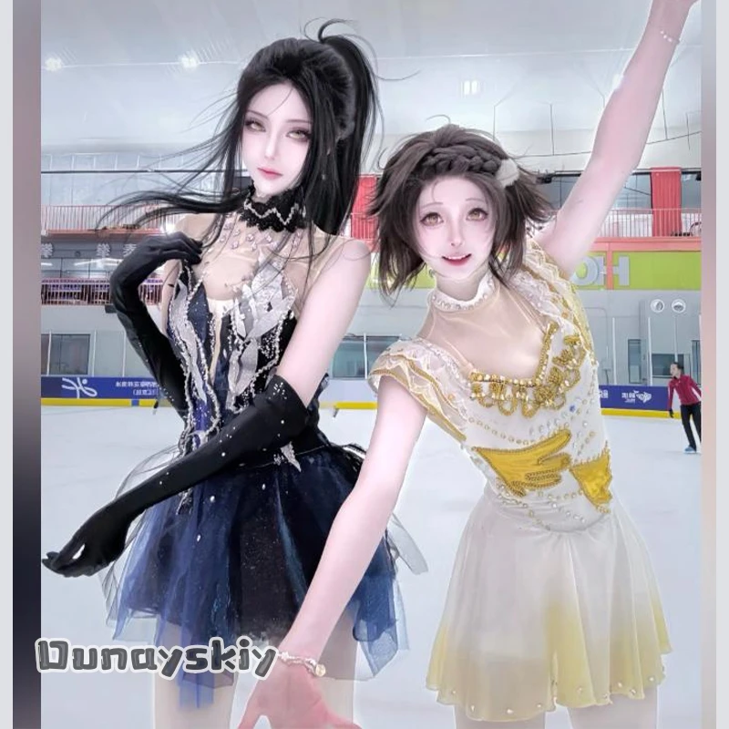 CR6.22*Kamisaki Hikaru Handsome Punk Black Ice Skating Outfit Dress Jirai Kei High Quality Wig Halloween Cosplay Anime Medalist
CR6.22*Kamisaki Hikaru Handsome Punk Black Ice Skating Outfit Dress Jirai Kei High Quality Wig Halloween Cosplay Anime Medalist