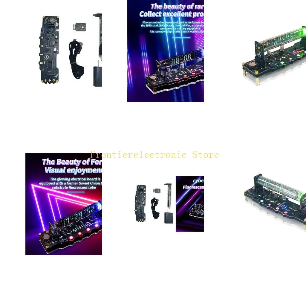 G8DB Цифровая люминесцентная лампа Светодиодные часы Светящаяся трубка Дисплей Дата Время Температура
G8DB Цифровая люминесцентная лампа Светодиодные часы Светящаяся трубка Дисплей Дата Время Температура