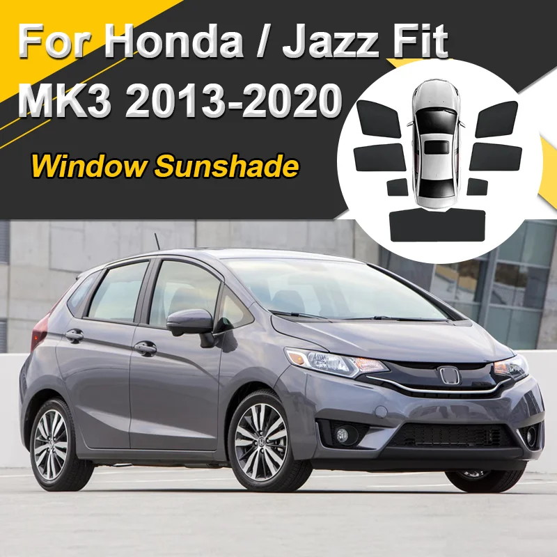 Car Sun Shades For Honda Fit Jazz MK3 2013 2014-2020 Sunshades Magnetic Heat Insulation Mesh Curtains Window Visor Accessories 
Car Sun Shades For Honda Fit Jazz MK3 2013 2014-2020 Sunshades Magnetic Heat Insulation Mesh Curtains Window Visor Accessories