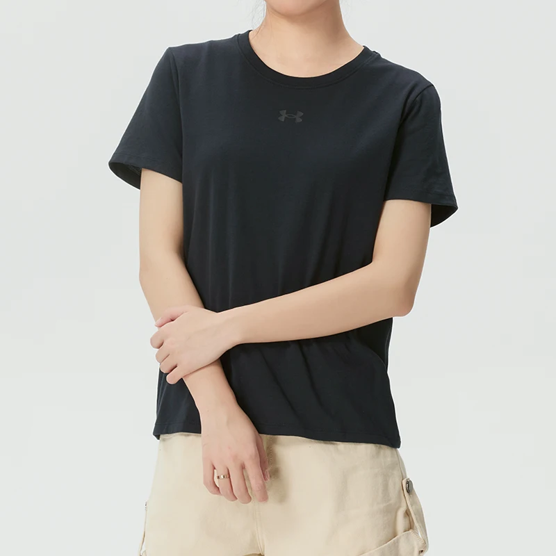 Under Armour Short-Sleeved Women's Fashionable Fitness Sportswear Running Training Casual Comfortable Breathable T-Shirt 1387316-001
Under Armour Short-Sleeved Women's Fashionable Fitness Sportswear Running Training Casual Comfortable Breathable T-Shirt 1387316-001