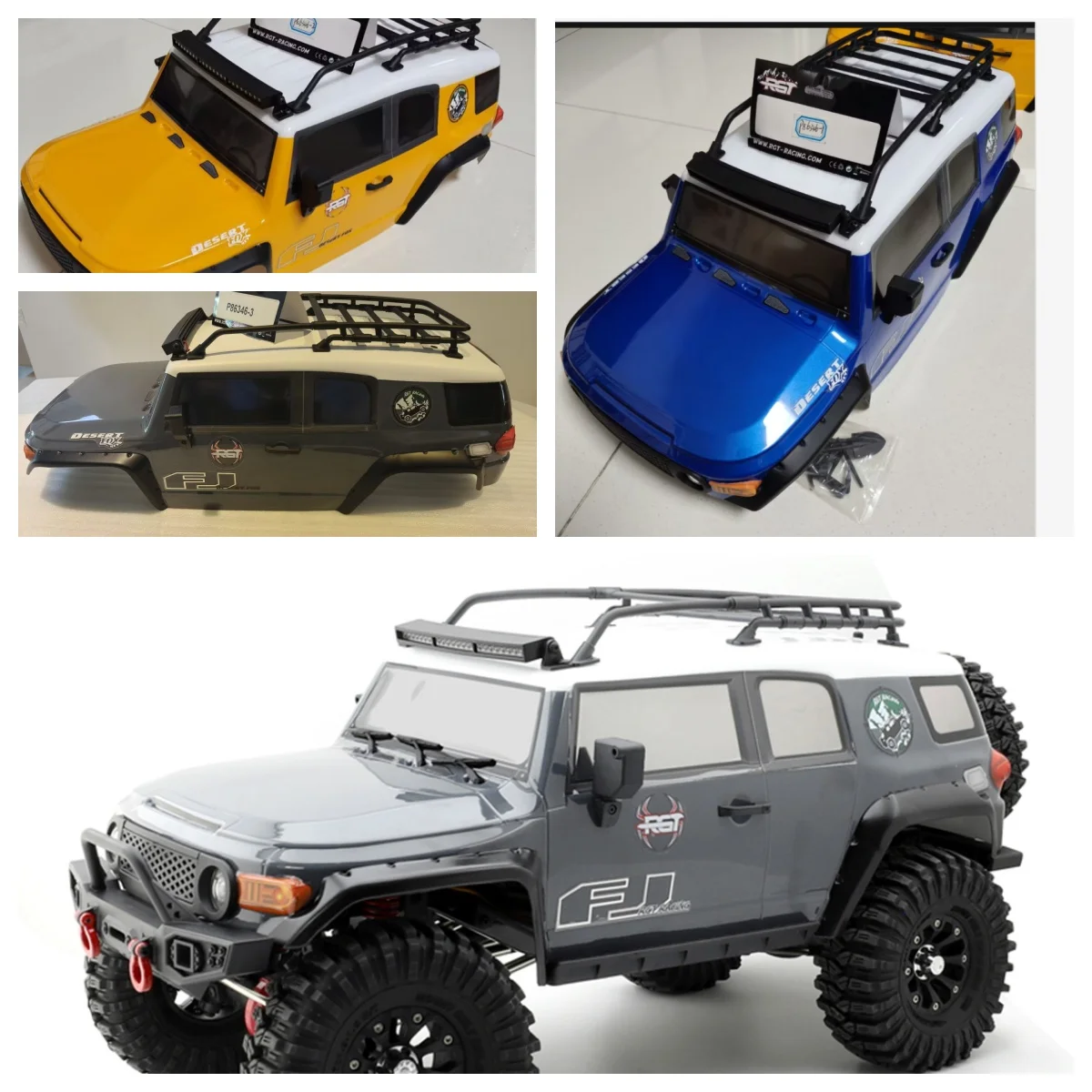 RGT HSP PC Spray-painted Body Shell 313mm Wheelbase P86346-1 For RGT 1/10 EX86120 FJ40
RGT HSP PC Spray-painted Body Shell 313mm Wheelbase P86346-1 For RGT 1/10 EX86120 FJ40