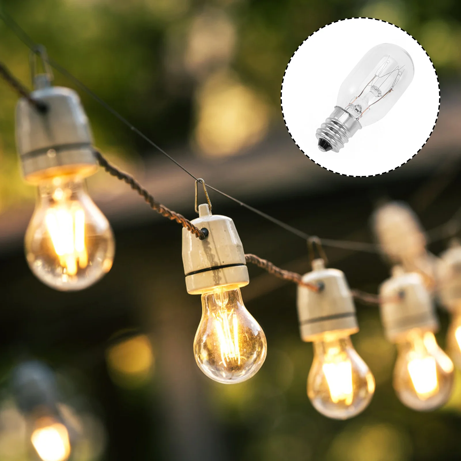 10Pcs Wax Warmer Bulbs Incandescent E17 Base 15W Tubular Light for Wax Diffuser Heating Salt Stone Air Purifier Replacement
10Pcs Wax Warmer Bulbs Incandescent E17 Base 15W Tubular Light for Wax Diffuser Heating Salt Stone Air Purifier Replacement