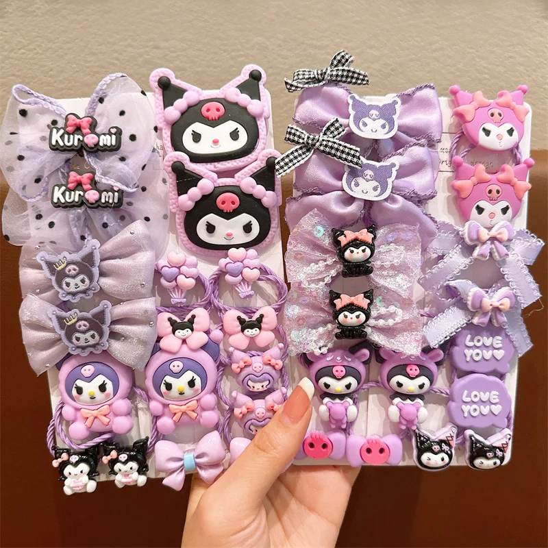16/18pcs Sanrio Hello Kitty Hair Rope Anime Cartoon Cute My Melody Kuromi Double Ponytail Hair Accessories Hair Circle Girl Gift
16/18pcs Sanrio Hello Kitty Hair Rope Anime Cartoon Cute My Melody Kuromi Double Ponytail Hair Accessories Hair Circle Girl Gift