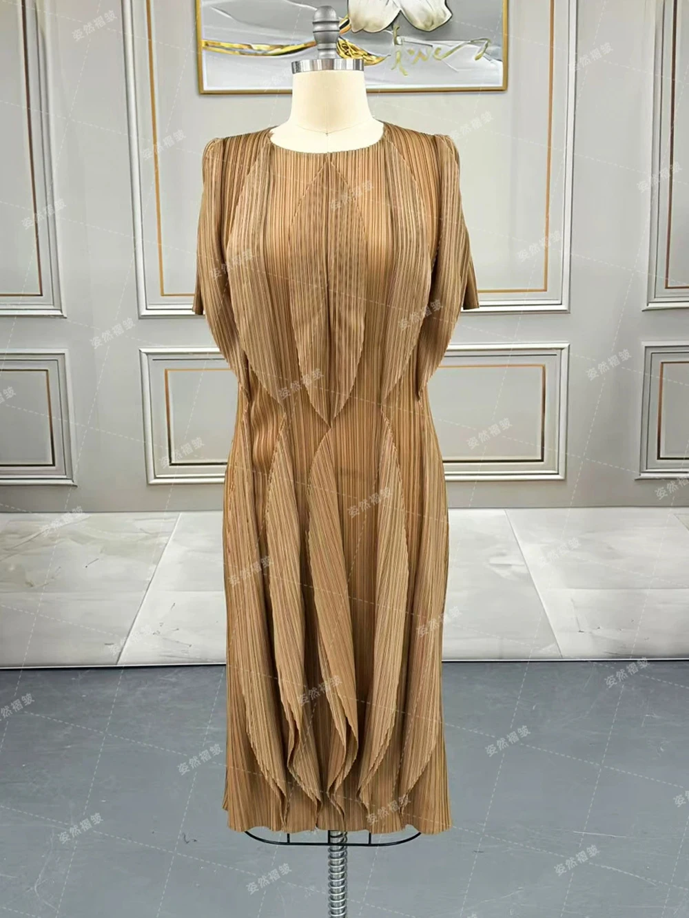 2025 new plus size women's summer high-end slightly fat pleated dress casual long skirt-GZXX1004
2025 new plus size women's summer high-end slightly fat pleated dress casual long skirt-GZXX1004