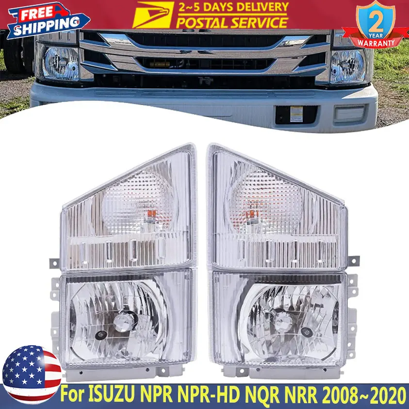 Фара с угловой лампой для ISUZU NPR NPR-HD NQR NRR 2008 ~ 2020 фары со стороны пассажира/водителя, левые и правые угловые лампы
Фара с угловой лампой для ISUZU NPR NPR-HD NQR NRR 2008 ~ 2020 фары со стороны пассажира/водителя, левые и правые угловые лампы